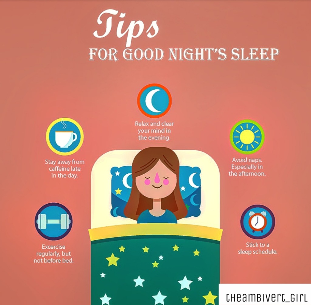 Tips for a better good night’s sleep